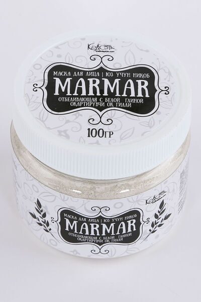 Отбеливающая сухая маска для лица "MARMAR"